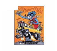 13 cm x 10 cm Adesivo per auto con segni vintage divertenti Troppo cattivo per vivere troppo giovane per