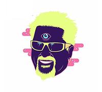 13 cm x 11,2 cm per Old Man Three Eyes Decal Windows Personality Car Stickers Windows