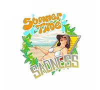 13 cm x 11,4 cm per l'ora legale Tristezza Adesivi per auto Decalcomanie per laptop Tavola da surf Creativa impermeabile