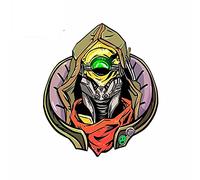 13 cm x 11 cm per Beastmaster Headshot materiale in vinile adesivi per auto decalcomania impermeabile decalcomanie creative personalità