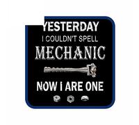 13 cm x 12,3 cm per ieri non riuscivo a scrivere il meccanico ora sono una decorazione