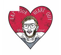 13 cm x 12,5 cm per Eat Your Heart Out Jeffrey Dahmer Sign Adesivi per auto in vinile