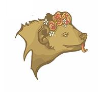 13 cm x 12,7 cm per animali mi sento abbastanza bene decalcomania personalità adesivi per auto creativi