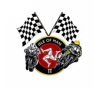 13 cm x 12,8 cm per RACE TT OR DIE Fine Adesivi per auto Vinile Impermeabile Graffiti