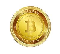 13 cm x 12,9 cm per adesivi per auto Bitcoin Decalcomania di moda Decorazione casco moto anime impermeabile