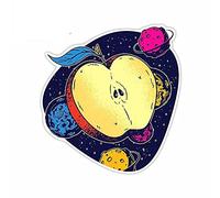 13 cm x 12 cm per spazio Apple fai da te adesivi per auto materiale in vinile decalcomania occlusione impermeabile Scratch