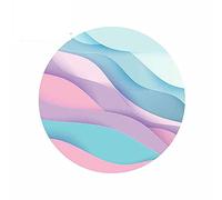 13 cm x 13 cm per onde blu rosa decalcomania fine adesivi per auto graffiti anime riparazione per