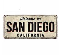 13 cm x 5,9 cm per Welcome To San Diego Creative Car Sticker Stampa personalizzata fai da te