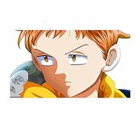 13 cm x 7,3 cm per sette peccati capitali adesivi per auto decalcomania per tavola da surf accessori per auto impermeabili