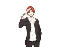 13 cm x 7,4 cm per Assassination Classroom Decal Tronco Occlusione Adesivi per auto antigraffio Parabrezza