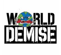 13 cm x 7,9 cm per Word DEMISE Adesivi per auto anime Materiale in vinile Decal Occlusion Scratch