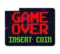 13 cm x 8,4 cm per Game Over Insert Coin Arcade Adesivi per auto Paraurti antigraffio