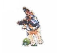 13 cm x 8,9 cm per pastore tedesco materiale in vinile adesivi per auto moda grafica decalcomania occlusione