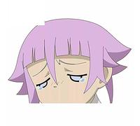 13 cm x 8,9 cm per Soul Eater Cute Cry Adesivi per auto Anime Parabrezza Windows Decal
