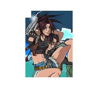 13 cm x 9,2 cm per Black Lagoon Revy Adesivi per auto divertenti Auto impermeabili Windows Assessoires