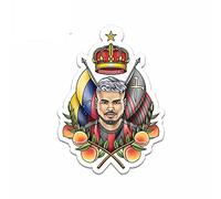 13 cm x 9,6 cm per Way Down South Cartoon Car Stickers Anime Decal Occlusion Scratch