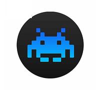 13 cm x 9,7 cm per Arcade Space Invaders Press Start Adesivo per auto Tavola da surf Decalcomanie da muro