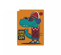 13 cm x 9,8 cm per avere una bella giornata adesivi per auto coccodrillo hipster moto in vinile