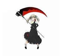 13 cm x 9,8 cm per Soul Eater MAKA ALBARN Occlusion Scratch Car Stickers Cartoon Decal
