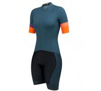 13 Colour Women's Bike Suit One-Piece Cycling Jersey Set Bicycle Short Sleeve Quick-Drying For Cycling With Pockets (3, XS)