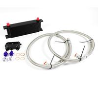 13 File Radiatore Kit + Tubo Flessibile Acciaio per Audi A3 Tt VW Touran 1,6L+