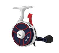 13 FISHING - Freefall Ghost Maverick - Mulinello da pesca in linea - Colore rosso, bianco e blu - Recupero mano destra - BBFFGWUSA-2.5-RH