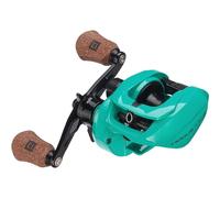 13 FISHING Modus TX2 MODTX2-7.3-LH, Mulinello da pesca baitcasting, rapporto di riduzione 7,3:1, recupero mano sinistra (salata+dolce), colore: verde schiuma di mare