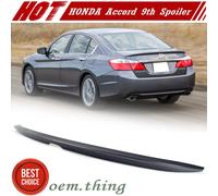 13+ Fit For HONDA Accord 9th 4D Trunk Spoiler OE Type LX Sport Paint #NH797M
