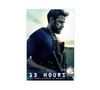 13 Hours The Secret Soldiers of Benghazi - Poster su tela, decorazione artistica da parete per soggiorno e camera da letto, 30 x 45 cm