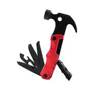 13 in 1 Multi Tools Martello Accessori da Campeggio, Pieghevole Mini Multitool Hammer Attrezzatura da Campeggio per Escursioni, Caccia, Emergenza Domestica & Sopravvivenza Esterna
