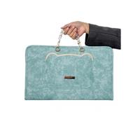 (13 inch,Malachite Blue)Computer Bag with Handle Fashion Laptops Sleeve Bag for Business Trip