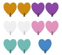 13 Pezzi Ganci Adesivi in Metallo,Forma Cuore Ganci Gancetti Adesivi,Impermeabili Appendi Strofinacci,Acciaio Inossidabile Gancio Adesivo Appendini Adesivi,per Cucina, Camera