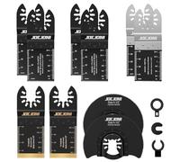13 Pezzi Lame Utensile Multifunzione, Universale Accessori per Utensili Oscillanti, Set di Lame Oscillanti