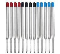 13 Pezzi Ricariche penna a sfera,3 Colore Ricariche Sostituibili, ricariche Ricambio in metallo,Set Mine Compatibili 1mm,Penna a Sfera Refill Compatibili,Per Lavoro
