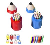 13-Piece Mini Colored Pencil Set For Dollhouses And DIY Miniature Scenes,mini Colored Pencil Set For Dollhouses And Diy Miniature Scenes,Art Studio Display, Collectible Craft Accessory(A)