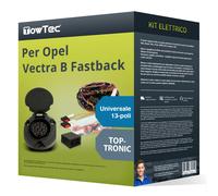 13 poli uni kit elettrico per OPEL Vectra B Fastback, CC 38/ J96 TowTec Nuovo