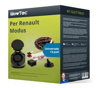 13 poli universale kit elettrico per RENAULT Modus, Tipo F/JP TowTec Nuovo
