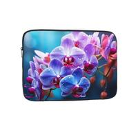 13 Pollice Borsa Del Manicotto Del Computer Portatile Impermeabile Antiurto Sacchetto Del Computer Colorato Orchidee Fiore Della Pelle Borse Leggero Tablet