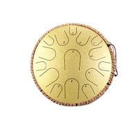 13 pollici 15 toni batterista lingua d'acciaio tamburo strumento a percussione yoga meditazione principiante amante della musica regalo (Color : D)
