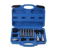 13 pz Puleggia Alternatore Strumento di Servizio con Scatola Storgae per Auto Veicolo per Auto Pulley Puller Professionale