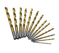 13 pz/set ad alta velocità in acciaio HSS gambo dritto Twist Drill Bit elettrico Rotary Drill Bit Sharpener