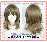 13 Sentinels: Aegis Rim Cosplay Wig Parrucche Di Capelli Sintetici Marroni Per Giochi Di Ruolo Di Halloween Party