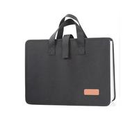 13 Tasche Expander Cartella Portadocumenti Organizer per Documenti con Manico Capacità Formato A4 Organizer per File un Fisarmonica Nero