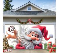 13 x 4 x 1,8 m, decorazione natalizia per porte del garage, grande tela natalizia per decorazioni esterne e da parete per le festività