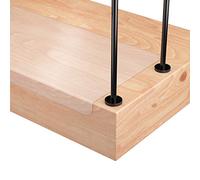 13 x tappetini per gradini | Sossai® STAIR PROTECT | 25 x 65 cm | Protezione trasparente per i gradini | Easy Clean | autoadesivo