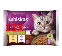 13 X Whiskas Pure Delight Menu' Assortito Busta 4x85gr Pollo, Salmone In Gelati