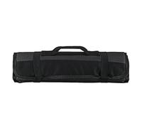 13"x5" Outdoor Tableware Storage Bag Camping Cutlery Storage Bag Portable Roll Up Pouch Bag Cutlery Storage For Travel Durable Lightweight For Outdoor Barbecue Camping Outdoor Activities Travel(Black)