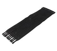 130-00013 Fascette in velcro L: 200 mm W: 12,5 mm nere 10 pz Ømax: 60 mm HELL...
