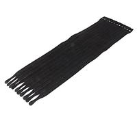 130-00019 Fascette in velcro L: 330 mm W: 12,5 mm nere 10 pz Ømax: 100 mm HEL...