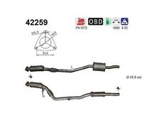 130 KW 177 CV CATALIZZATORE PER Audi A6 Avant 4F5 2.4